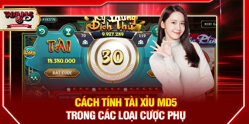 Cách tính tài xỉu MD5 trong các loại cược phụ