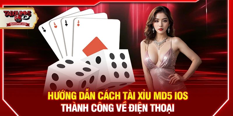 Cách tài xỉu MD5 iOS thành công về điện thoại với 5 bước