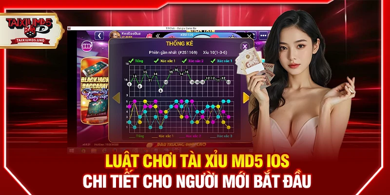 Luật chơi tài xỉu MD5 iOS chi tiết cho người mới